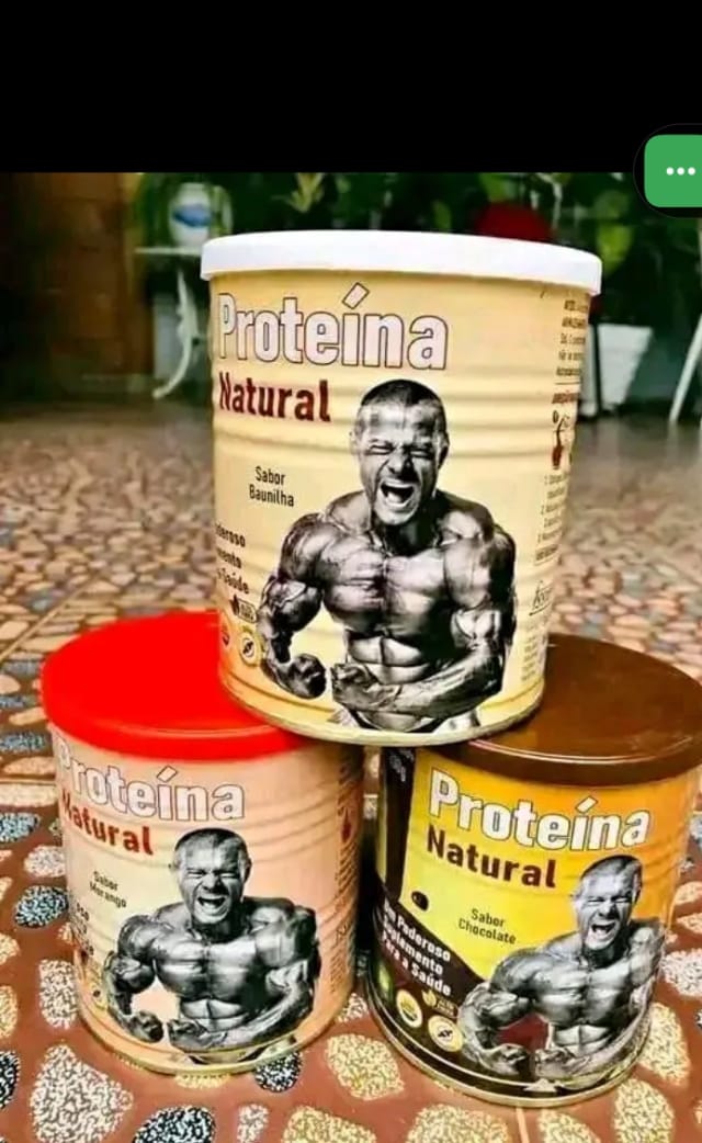💪 Proteína Natural — Suplemento para Treino e Ganho de Massa