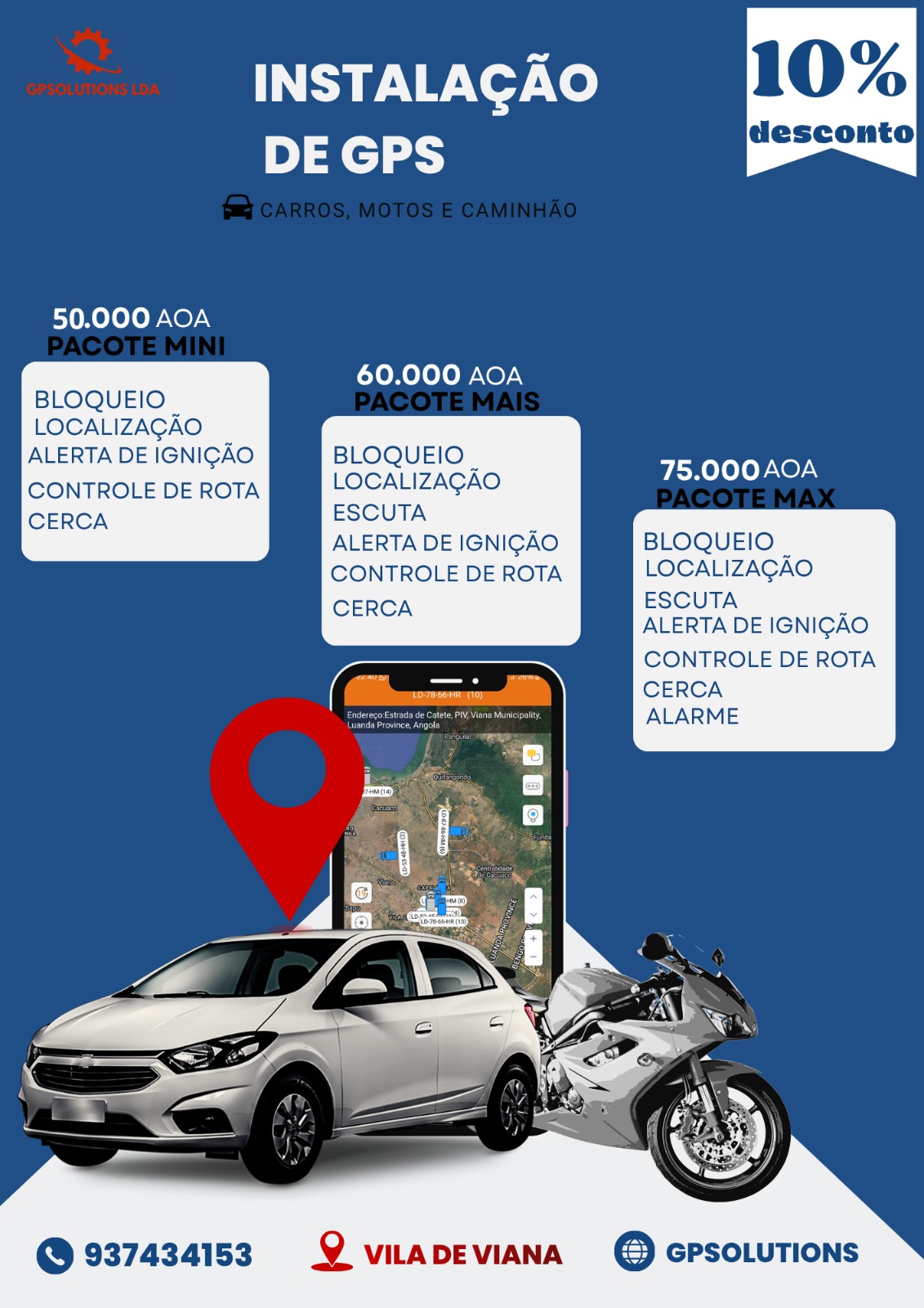 INSTALAÇÃO DE GPS