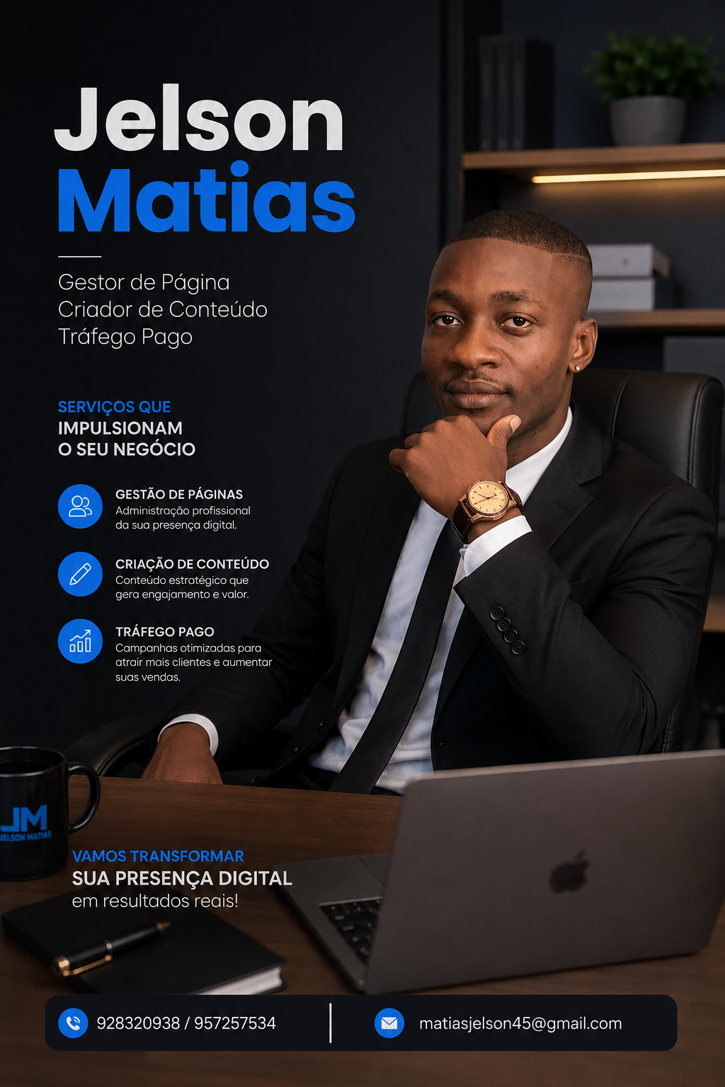Tráfego Pago • Criador de Conteúdos • Social Média