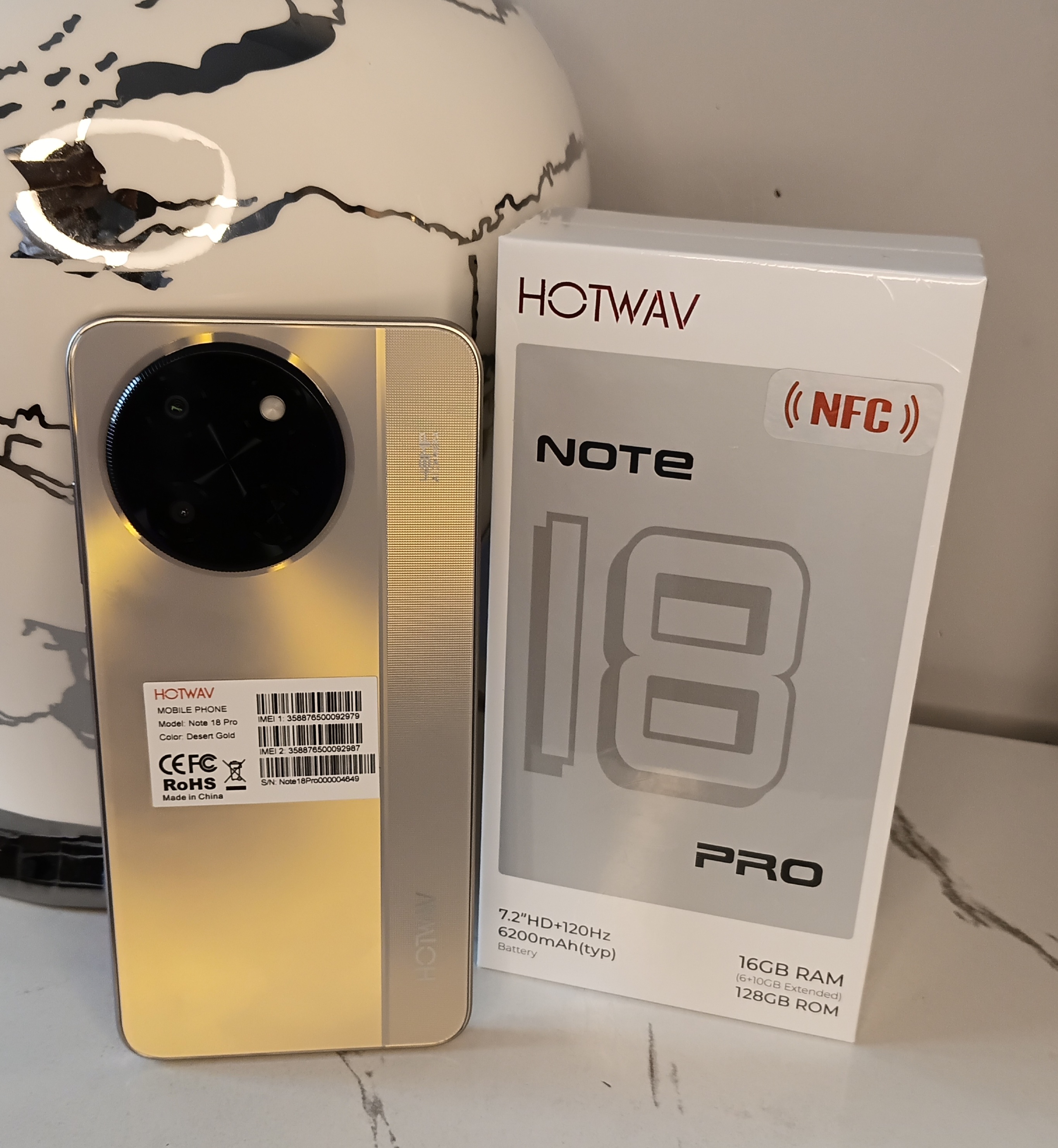 Hotwav Ram 16 Rom 128
